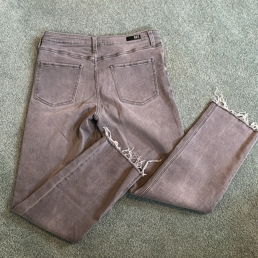 Kut from the Kloth Fab AB Ankle Straight Leg Jeans - Picture 4 of 6